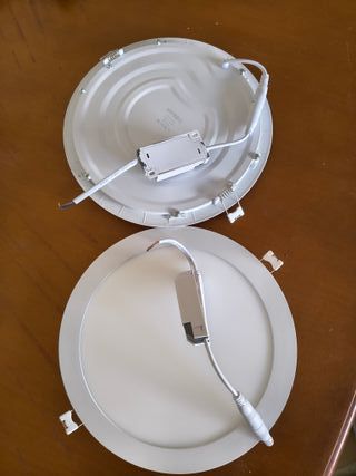 HYBEC - Downlight LED Techo Empotrable, Focos LED Interior Techo, Downlight LED, Foco LED Interior, Downlight LED 220mm, Focos E