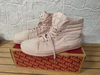 Vans SK8-Hi Mono Canvas en color "Peach"