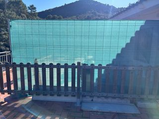 Valla de obra metálica