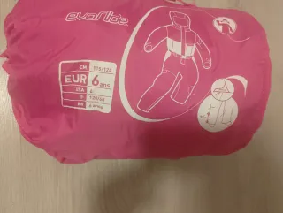 Ropa de nieve para niña talla 8