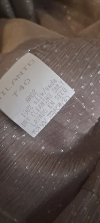 Chaqueta Bolero Ailanto Beige Talla Única