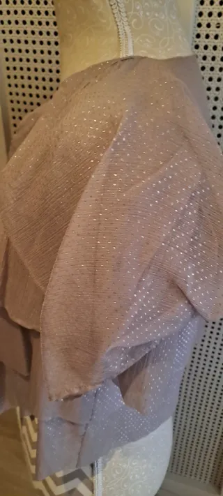 Chaqueta Bolero Ailanto Beige Talla Única