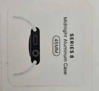 Apple Watch Serie 8 45mm Midnight