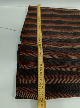 Falda Burberrys de rayas marrones