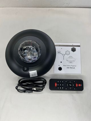 Proyector de luces con altavoz. Nuevo