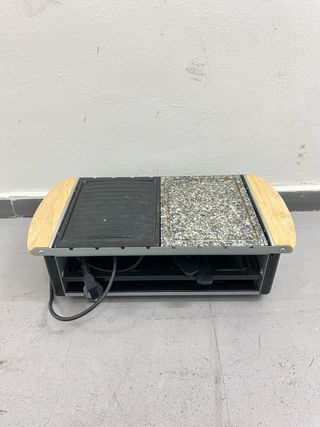 Parrilla y piedra caliente