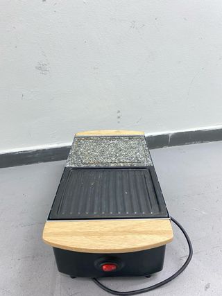 Parrilla y piedra caliente