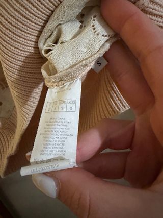 Intimissimi maglia pizzo floreale tg S