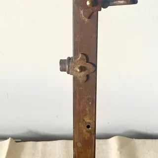 Barra colgador utensilios hierro antiguo