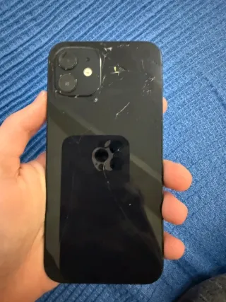 iPhone 12 Caja Roto por detras Batería 88%