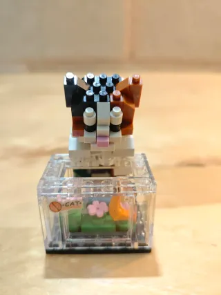 Gratis – Gatito con acuario (bloques) 160 PCS.