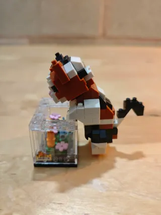 Gratis – Gatito con acuario (bloques) 160 PCS.