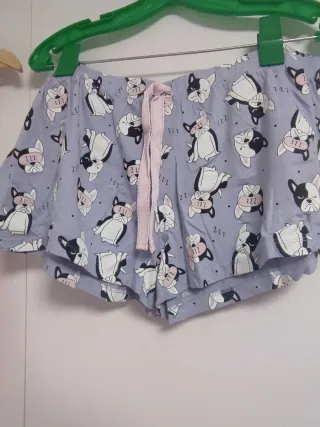 Pijama Verano Mujer Bulldog Francés Talla L