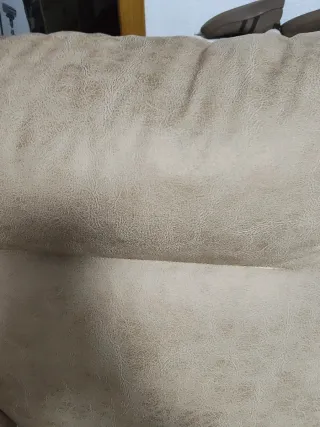 Sofá 2 plazas beige