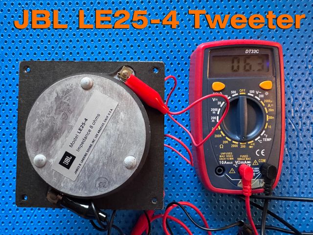 Coppia Tweeter JBL LE25-4