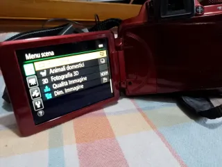 Nikon Coolpix P520 Fotocamera Digitale Rossa