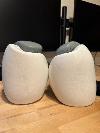 Guantes Boxeo Morales Box Blanco/Negro 16 OZ