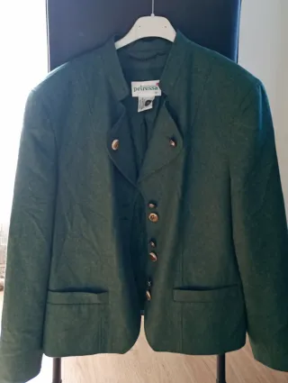 Chaqueta Austríaca Vintage Lana y Cachemira