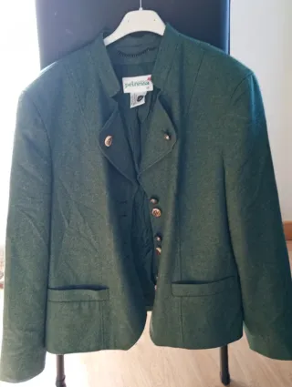 Chaqueta Austríaca Vintage Lana y Cachemira