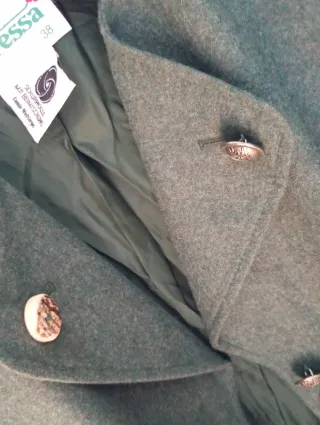 Chaqueta Austríaca Vintage Lana y Cachemira