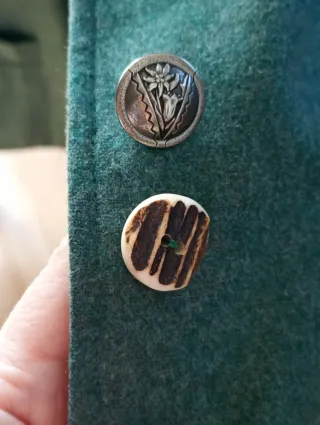 Chaqueta Austríaca Vintage Lana y Cachemira