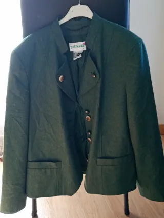 Chaqueta Austríaca Vintage Lana y Cachemira