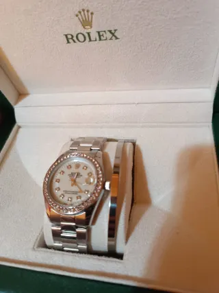 Reloj Rolex Datejust Diamond Mujer