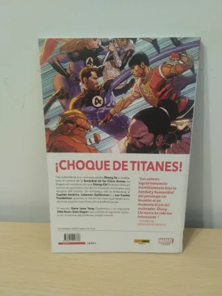 100% Marvel coediciones shang-chi. hermanos y h...