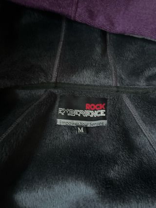 Giacca sportiva donna viola con cappuccio