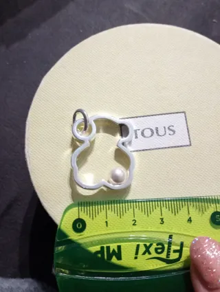 Colgante silueta perla