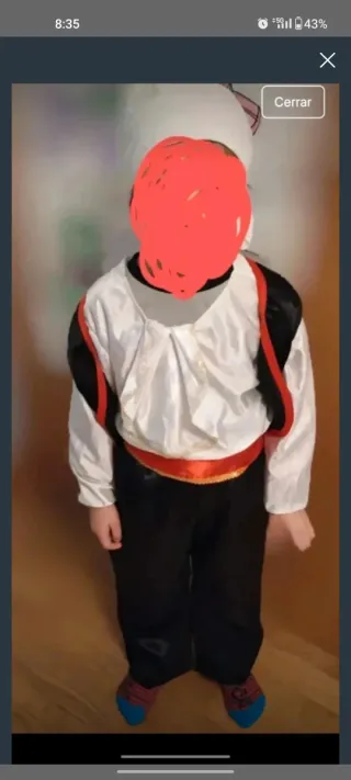 Disfraz Pirata 4 años