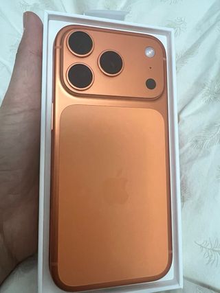 iPhone 17 Pro Naranja 256GB nuevo nunca usado