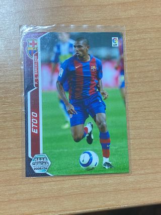 Cromo Eto'o Megacracks 05/06 FC Barcelona