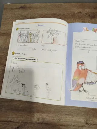 Lio y Musa en el campo