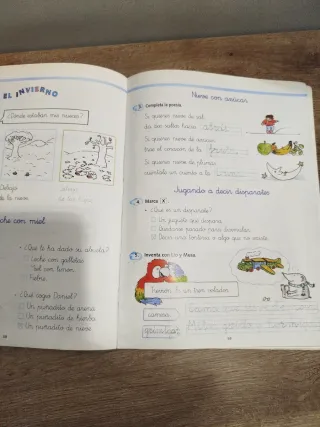 Lio y Musa en el campo