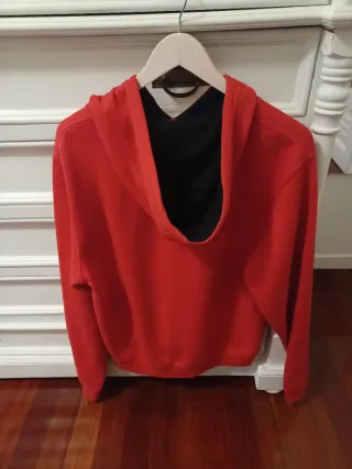 Sudadera Roja Club Remo A Cabana talla M