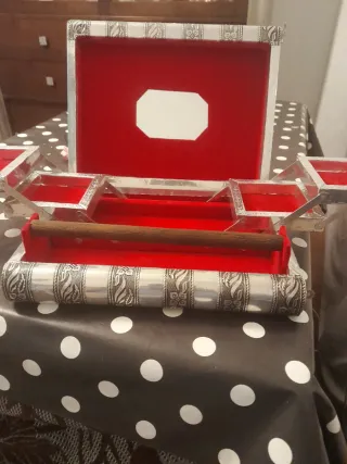 Joyero plata labrado