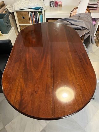 Mesa de caoba 6-8 personas 1.80m