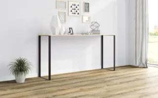 2 Patas de acero mate para mesa/mueble - 30€ LAS 2