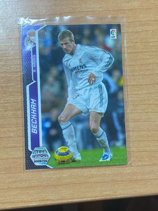 Cromo Beckham Mega Cracks 05/06 Real Madrid