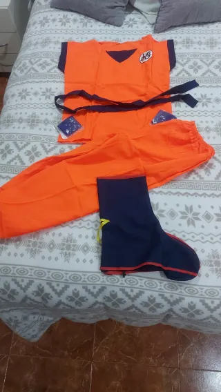 Disfraz Son Goku Anime por estrenar