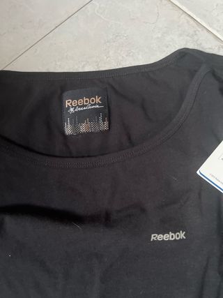 Maglietta manica lunga Reebok con lacci