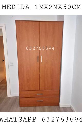 Armario 2 puertas 2 cajones