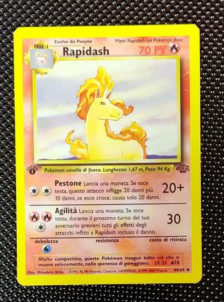 Pokémon - Rapidash 44/64 Jungle ITA 1° edizione