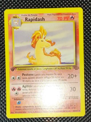 Pokémon - Rapidash 44/64 Jungle ITA 1° edizione