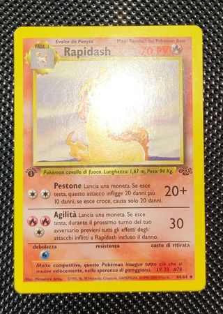 Pokémon - Rapidash 44/64 Jungle ITA 1° edizione