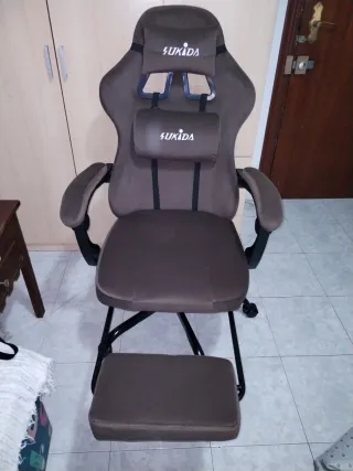 Silla Gaming SUKIDA con Masajeador