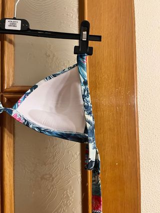 Parte de arriba bikini push up estampado