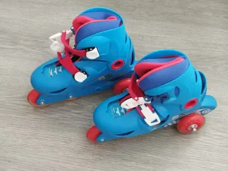 KIT PATINAJE INFANTIL(PATINES ,PROTECCIONES, CASCO