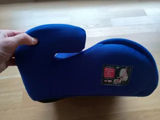 Alzador asiento coche azul